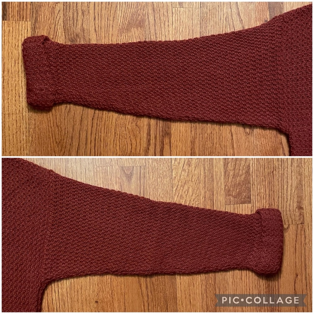 Peruvian Connection Maroon Alpaca Pullover Sweate… - image 5